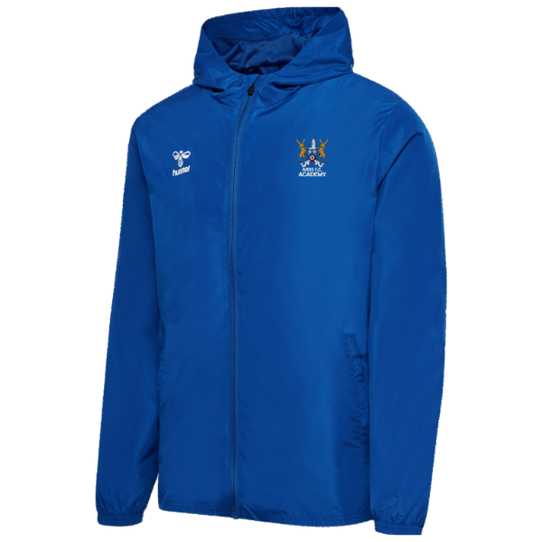 Ards FC Hummel Royal Blue Raincoat